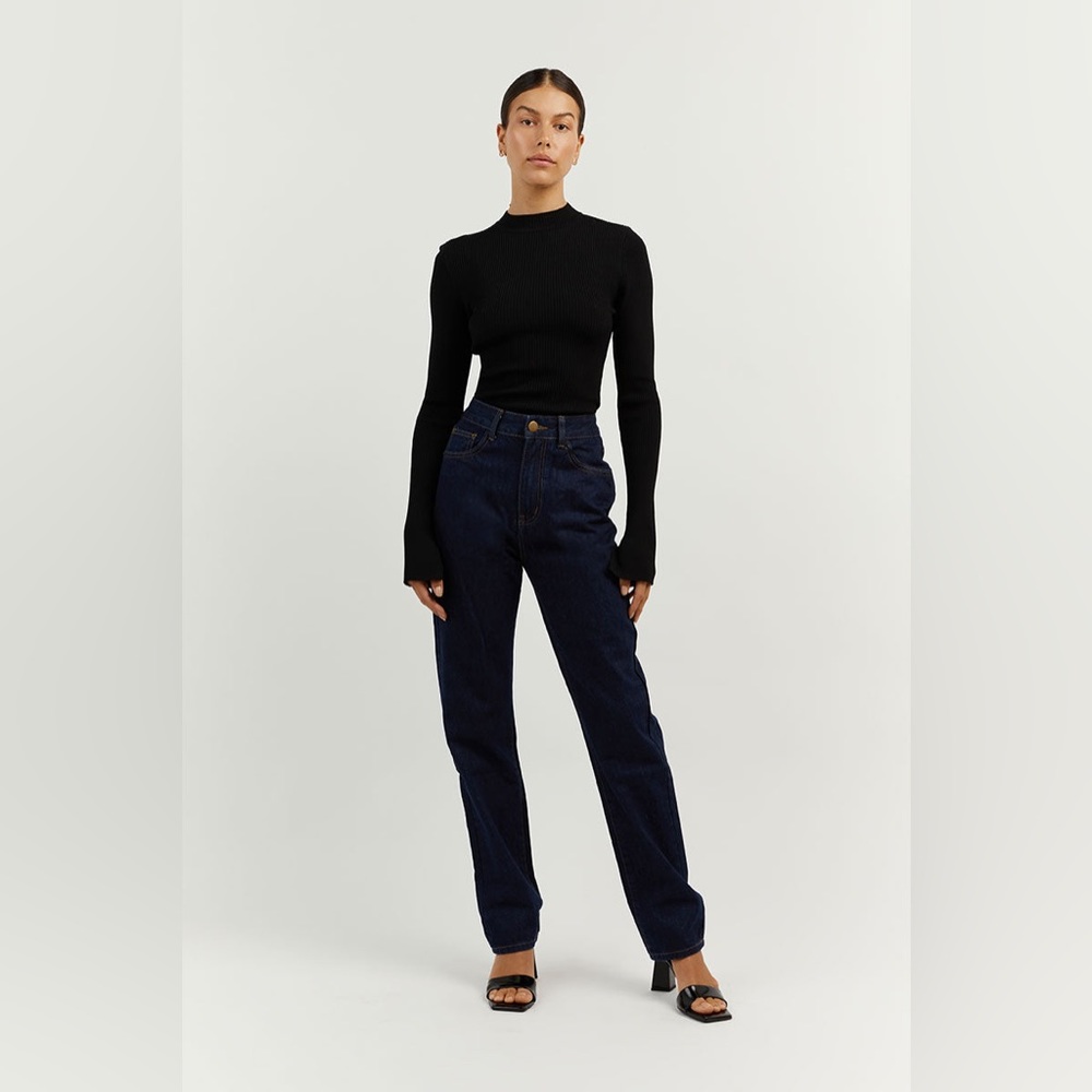 Dissh Finley Straight Leg Jean Indigo size 12